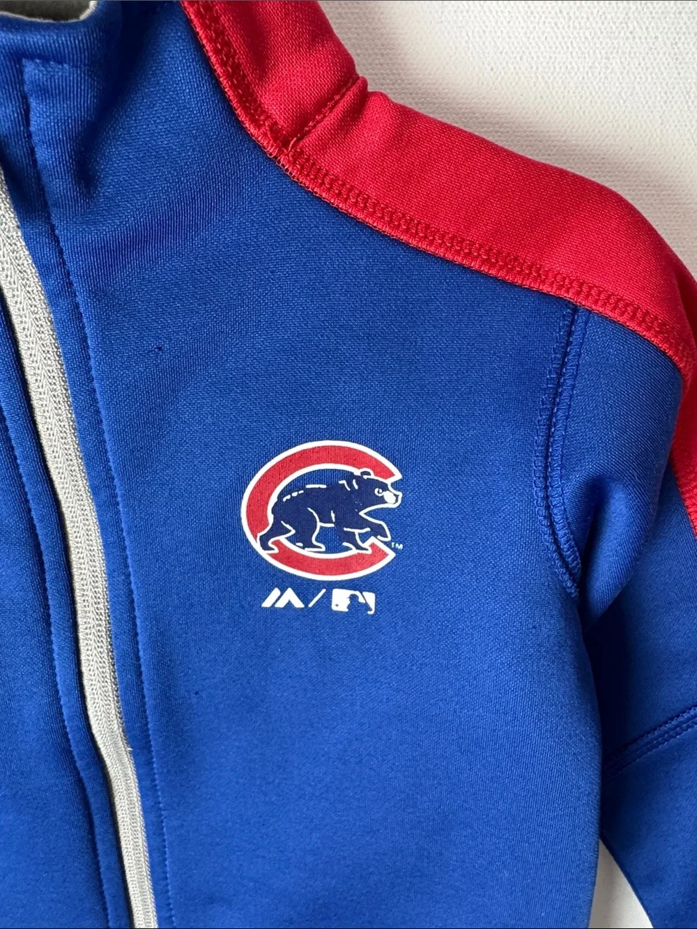 VTG Chicago Cubs Zip Up - Kids 2T